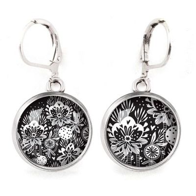 Jewelry - Sleepers earrings Oranger - Silver - LES JOLIES D'EMILIE