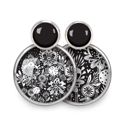 Jewelry - Nomade Puces Oranger - Silver - LES JOLIES D'EMILIE