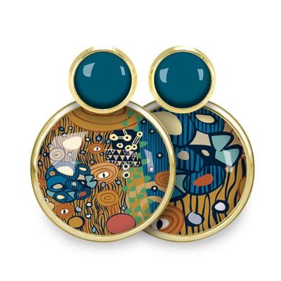 Jewelry - Nomade Puces Klimt - Gold - LES JOLIES D'EMILIE