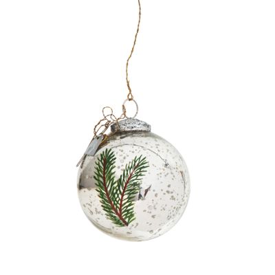 Objets de décoration - Boule en forme de brindille de pin, grande - WALTHER & CO.