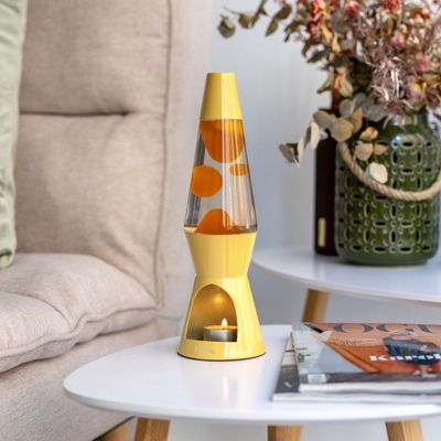 Desk lamps - TEA LIGHT LAVA LAMP - FISURA