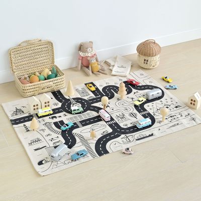 Jouets enfants - Tapis de jeu routes de France - NOREV