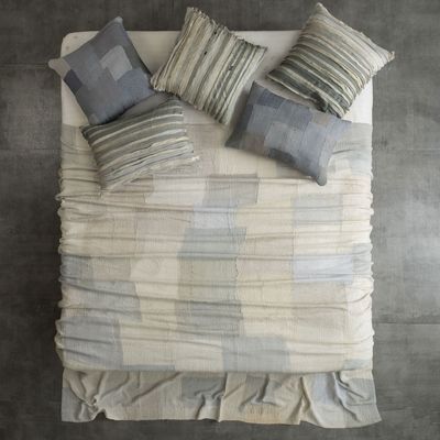 Bed linens - Fray Patch Kantha Quilt - MAISON MIEKO