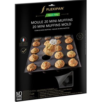 Moules - Moule 20 mini muffins FLEXIPAN - MAISON DEMARLE