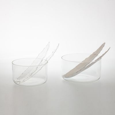 Kitchen utensils - HOT CUTS collection. Salad cutlery. - LAURENCE BRABANT EDITIONS