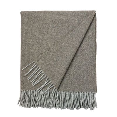 Throw blankets - Pure Wool Throw | MELANGE - GIARDINO SEGRETO