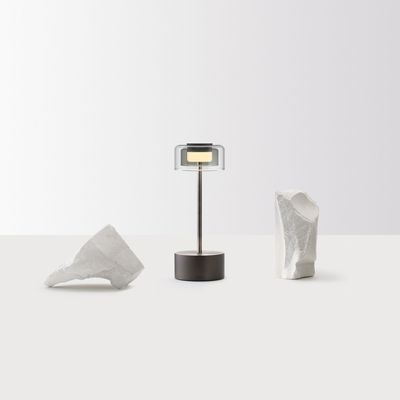 Accessoires de déco extérieure - HEMERA - MIKROS - Lampe de table portable (sans fil) - VOLTRA LIGHTING