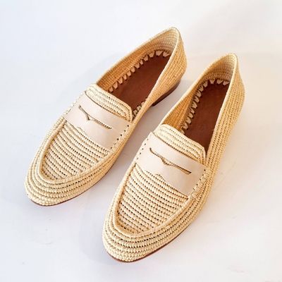 Chaussures - Capri Raffia women Loafer - MILSOULS