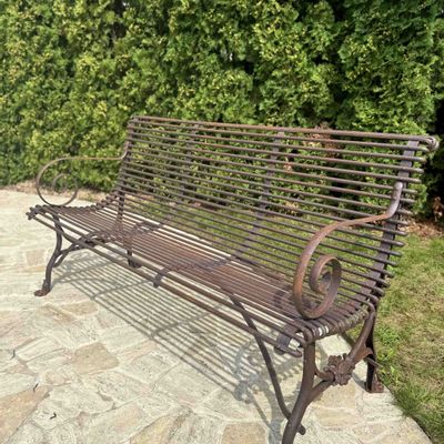 Lawn sofas   - Arras Chair - antique finish - IRONEX GARDEN