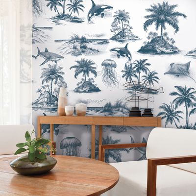 Papiers peints - Papier peint panoramique sur mesure ATOLL - LGD01 DECOR MURAL SUR MESURE