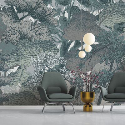 Wallpaper - CANOPEE custom panoramic wallpaper - LGD01 DECOR MURAL SUR MESURE