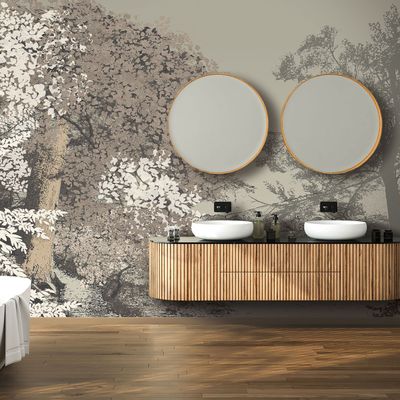 Papiers peints - Papier peint panoramique sur mesure LISIERE - LGD01 DECOR MURAL SUR MESURE