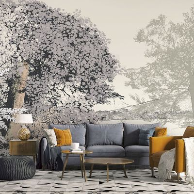 Papiers peints - Papier peint panoramique sur mesure - LISIERE - LGD01 DECOR MURAL SUR MESURE