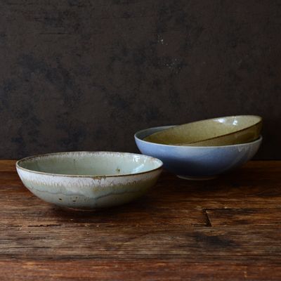 Platter and bowls - Fukura - MARUMITSU POTERIE