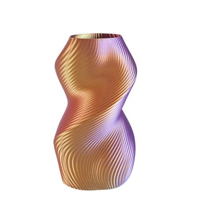 Vases - VASE "SILUET" | MULTI-COLOR | Purple, Red and Gold - AURA 3D