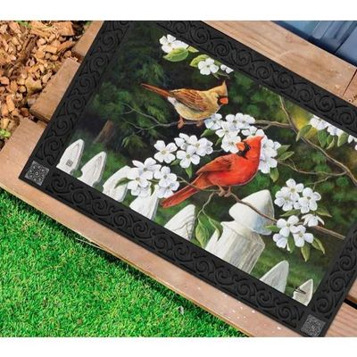 Autres tapis - paillasson dogwood cardinal - KARENA INTERNATIONAL