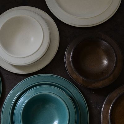 Formal plates - Orto - MARUMITSU POTERIE