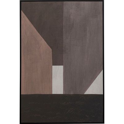 Tableaux - Tableau artistique Brownie 70x110cm - KARE DESIGN