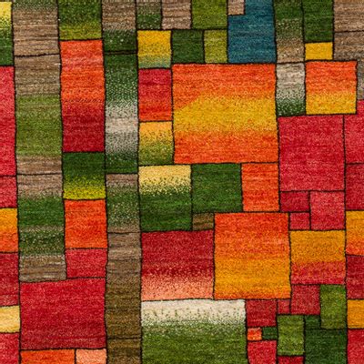 Design carpets - Modernist  Stained-Glass Gabbeh 3, Zollanvari Studio - ZOLLANVARI INTERNATIONAL