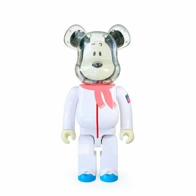 Sculptures, statuettes and miniatures - 1000% Bearbrick Astronaut Snoopy - ARTOYZ