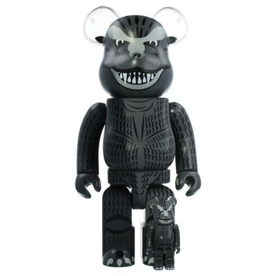 Sculptures, statuettes and miniatures - 400% + 100% Bearbrick Godzilla (1954) - ARTOYZ