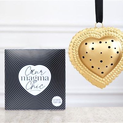 Scent diffusers - Solid perfume accessories fragrance diffusers: Hearts, Boules - AUTOUR DU PARFUM