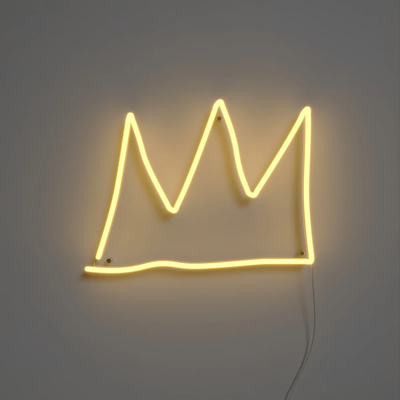 Éclairage LED - The Crown - Jean-Michel Basquiat Led Neon - ARTOYZ