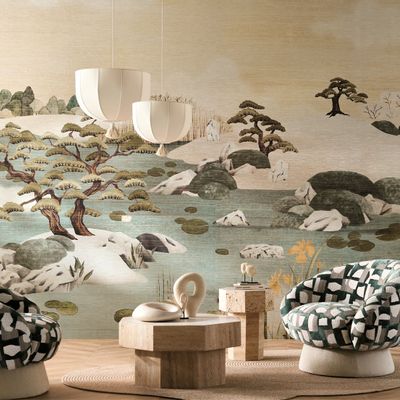 Wall panels - ADACHI PANORAMIC WALLCOVERING - CASAMANCE