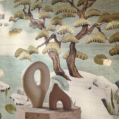 Wall panels - ADACHI PANORAMIC WALLCOVERING - CASAMANCE