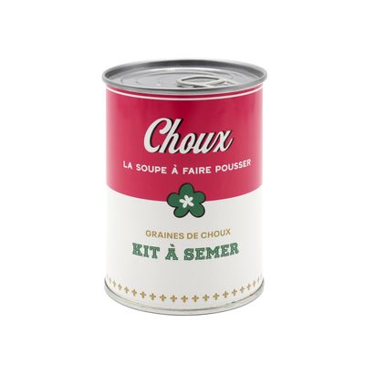Outdoor decorative accessories - seed kit\" cabbage soup\” Made in France - MAUVAISES GRAINES