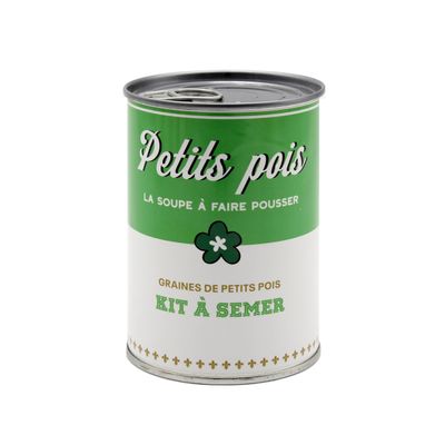 Objets de décoration - kit à semer "soupe de Petits Pois" Fabriqué en France - MAUVAISES GRAINES