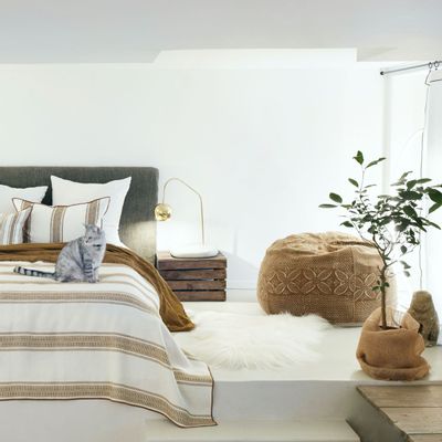 Lits - BOHO headboard - MAISON DE VACANCES