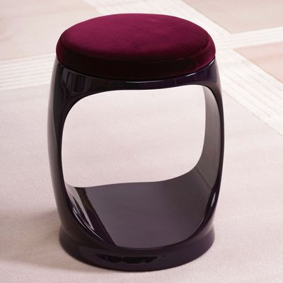 Stools - Signet Ring I Aubergine I Stool - SOFTICATED