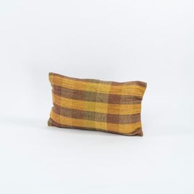 Cushions - Cushion Cover Checked Pattern 50x30cm - NIKONE HANDCRAFT, LAOS