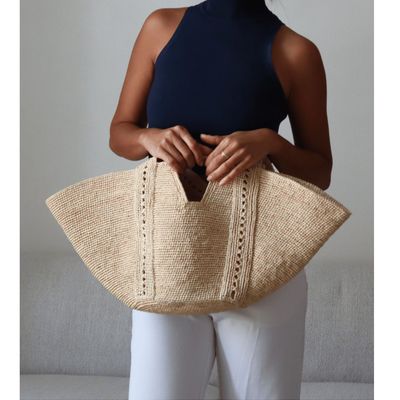 Bags and totes - SOLE RAFFIA BAG - AMARRÉ