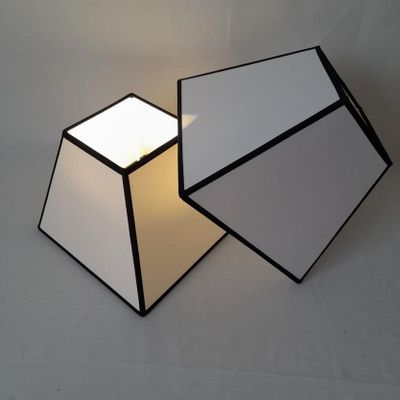 Appliques - Abat-jour blanc et noir | luminaires chics - CÔTE OUEST DÉCO - PRO