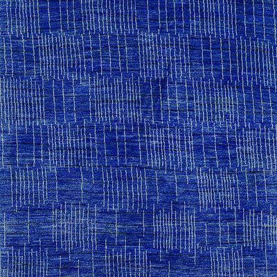 Tapis design - Winter Rainfall in Denim, Zollanvari Studio - ZOLLANVARI INTERNATIONAL