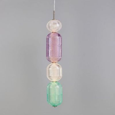 Hanging lights - Ashford Large Colourful Pendant Light - MULLAN LIGHTING