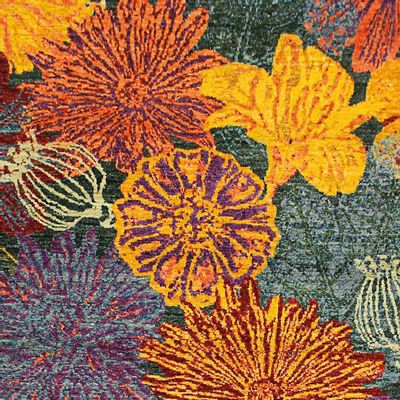 Tapis design - Flower Power 5, Zollanvari Studio - ZOLLANVARI INTERNATIONAL