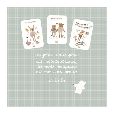 Decorative objects - THE CARD OF SWEET LITTLE WORDS - CHARLIE & SUZIE