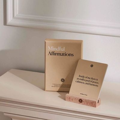 Papeterie bureau - Cartes d'affichage d'affirmations conscientes - INTELLIGENT CHANGE