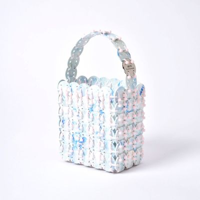 Bags and totes - WASTE NO MORE/Upcycling/Tietie Bag & Objet/Ice-Babypink 4 sizes - PLAYNOMORE