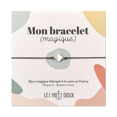 Bijoux - Bracelet (magique) trèfle - LES MOTS DOUX