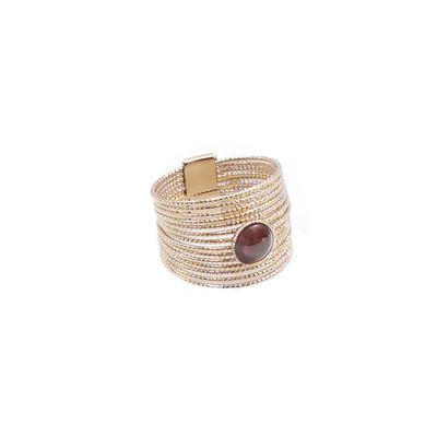 Bijoux - Ring Ariane - Garnet - AURA BIJOUX