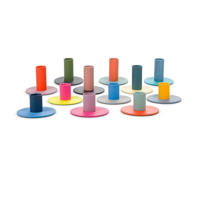 Candlesticks and candle holders - Bougeoirs bicolores - BRITISH COLOUR STANDARD©