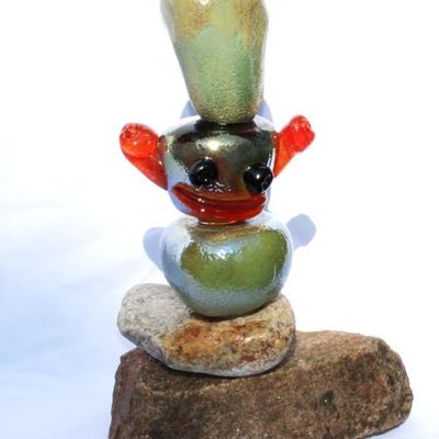 Art glass - The sculpture " Ebenezer" - KIRBEL OÜ