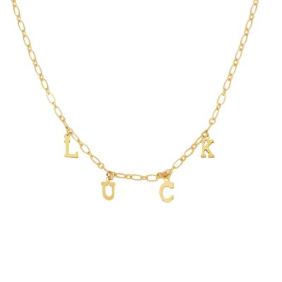 Jewelry - MAGIC WORDS necklace - LUCK - NILAÏ PARIS