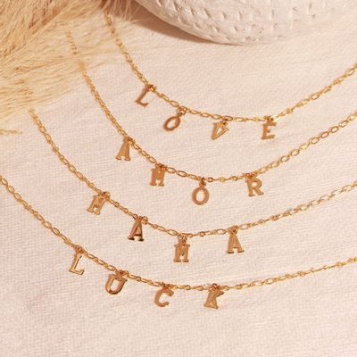 Bijoux - Collier MAGIC WORDS - LUCK - NILAÏ PARIS