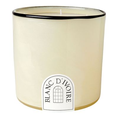 Candles - Cream glass scented candle, 5 kg - Jardin de Néroli - BLANC D'IVOIRE