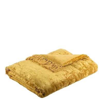 Linge de lit - Futon PAULA velours irisé bronze - BLANC D'IVOIRE